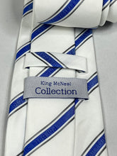 Sigma White Monogram Tie
